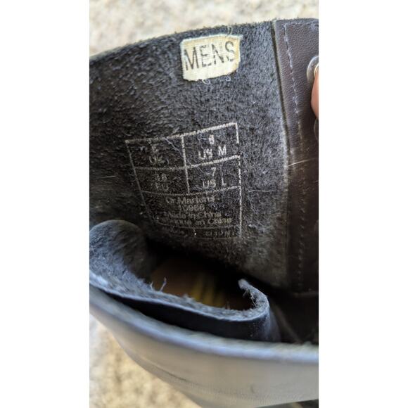 Dr. Martens 8761 BxB Steel Toe Boots 10966 Black Leather – UK 5 US M 6 L 7 - Picture 6 of 6